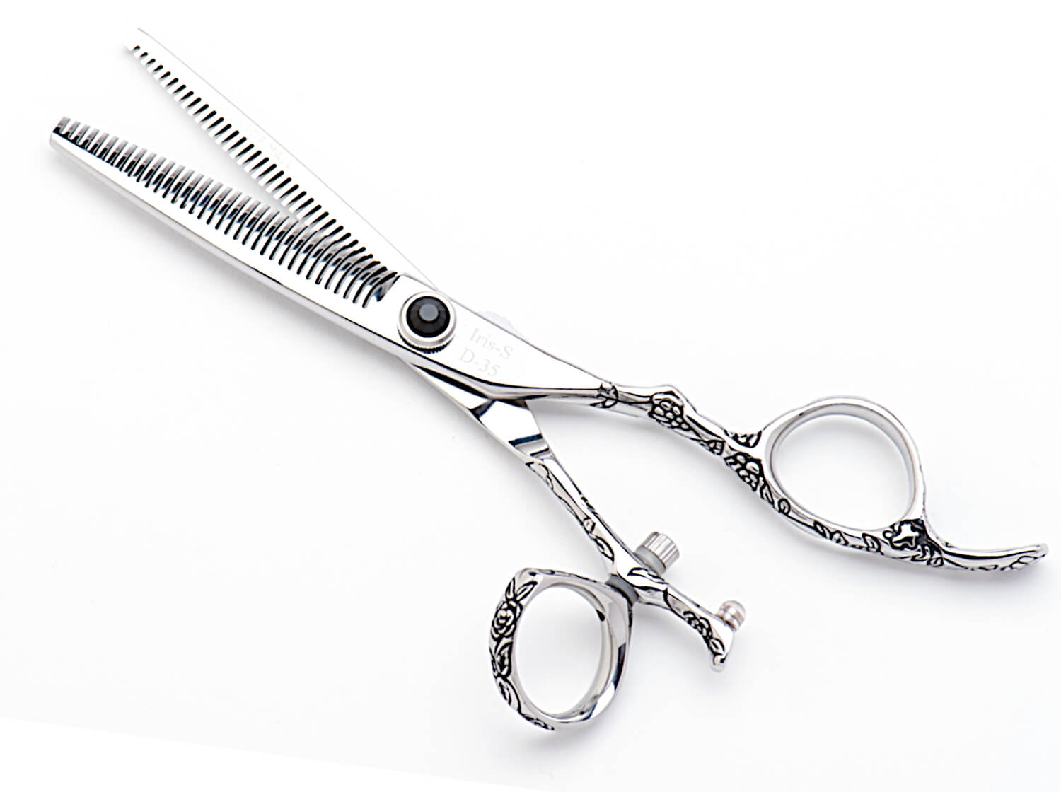 Dynasty Iris Swivel D-35 Double Teeth Thinner