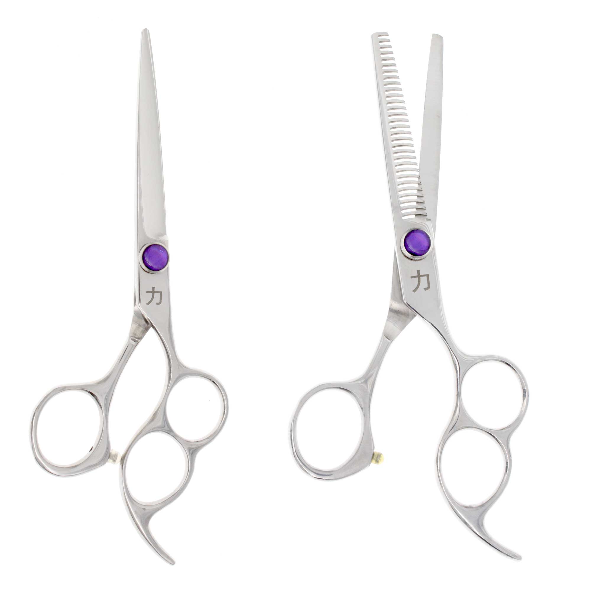 Bello Stainless Tri-Hole 2 Pc Shear Set