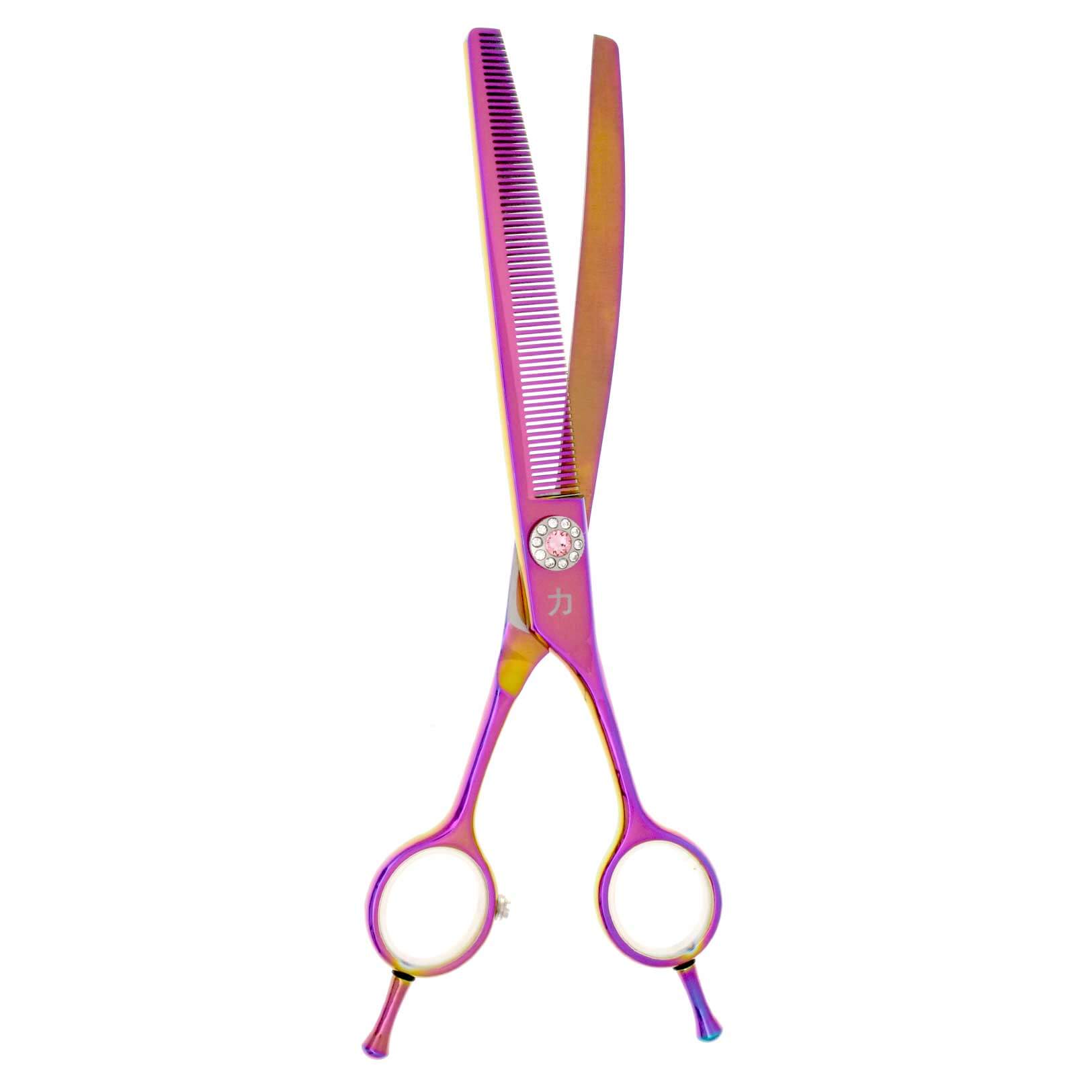 Big Dog Flipper 66-Tooth Curved Pet Grooming Thinner