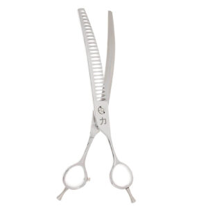 Big Dog Flipper 7.5" 26 Tooth Curved Chunker Pet Grooming Shear