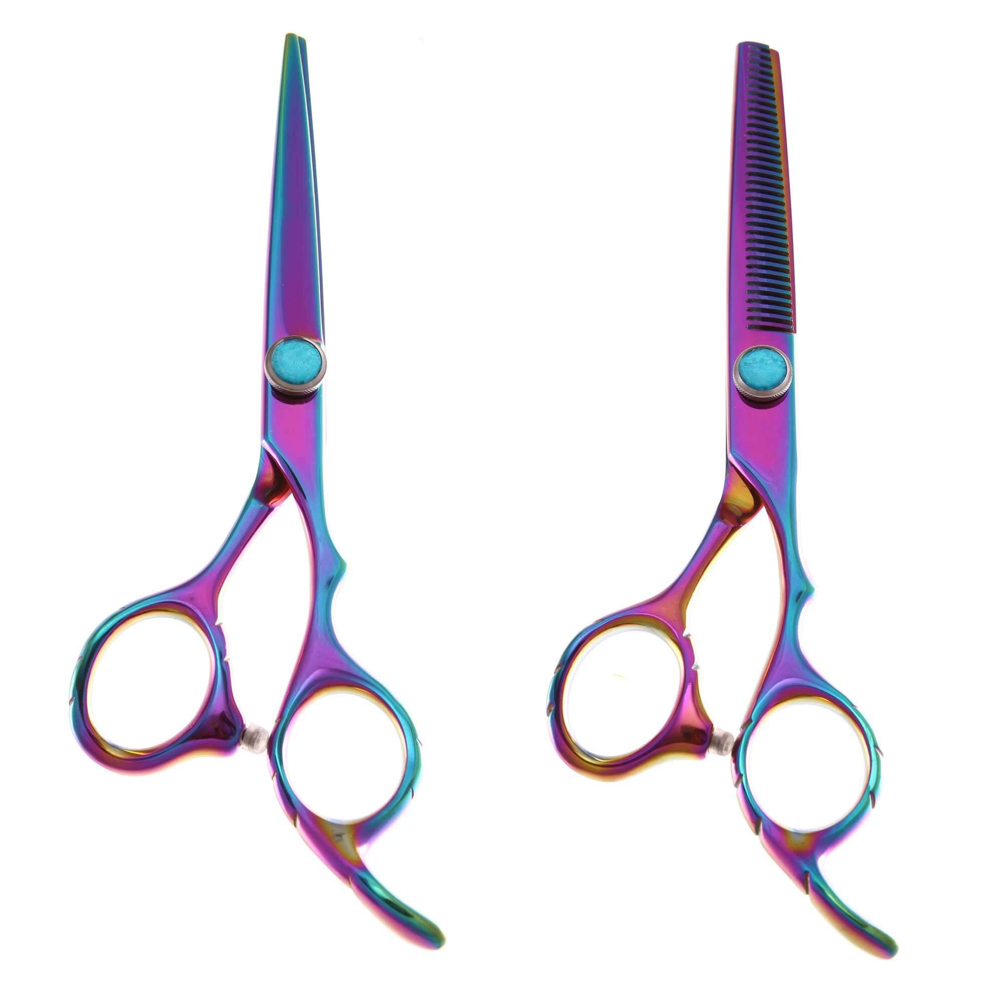 Bello Rainbow Titanium 2 Pc Shear Set
