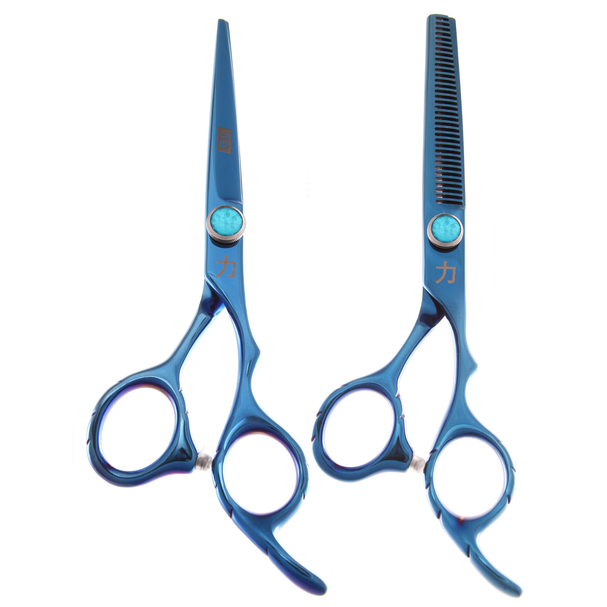 Bello Blue Titanium 2 Pc Shear Set