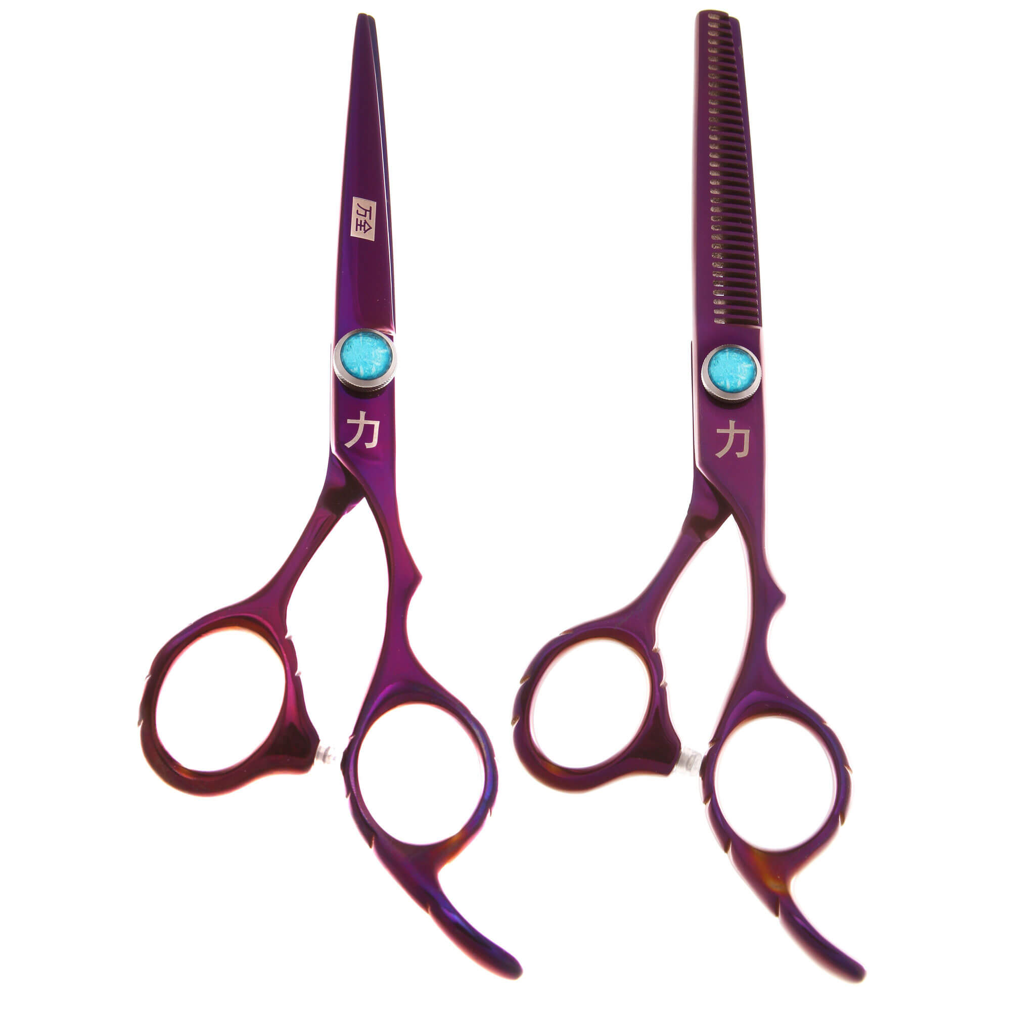 Bello Purple Titanium 2 Pc Shear Set