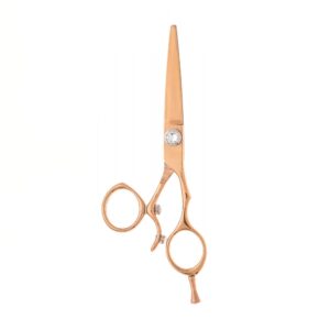 Bello 21 Straight Rose Gold Swivel Shears