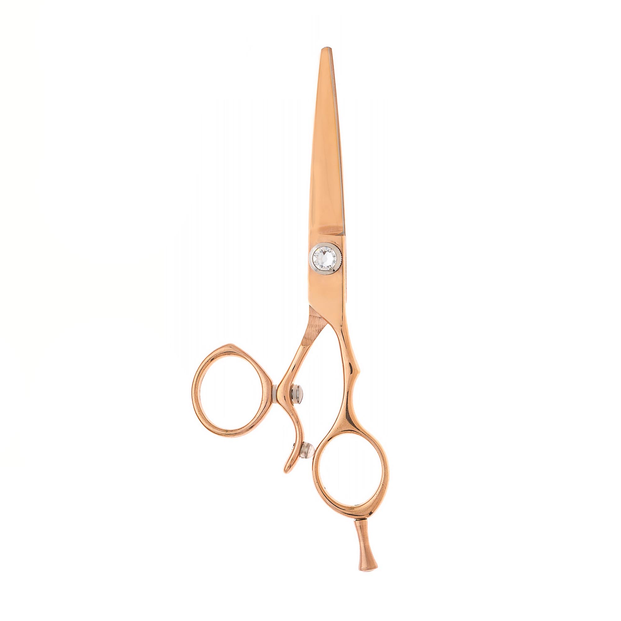 Bello 21 Straight Rose Gold Swivel Shears