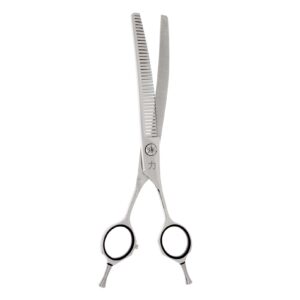 Big Dog  Flipper 7" 40 Tooth Curved Piano Tooth Blender Thinner Pet Grooming Shear